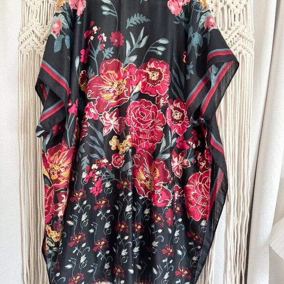 Anthropologie Do Everything in Love Floral Kimono Duster OS – NWT Boho - Picture 4 of 4